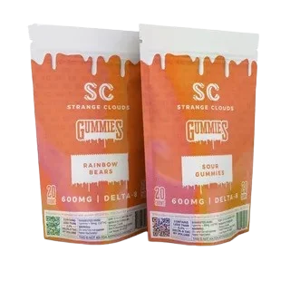 Custom Mylar Delta 8 Gummies